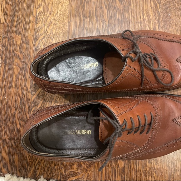 Johnston and Murphy Brown Dress Shoes - Picture 6 of 6